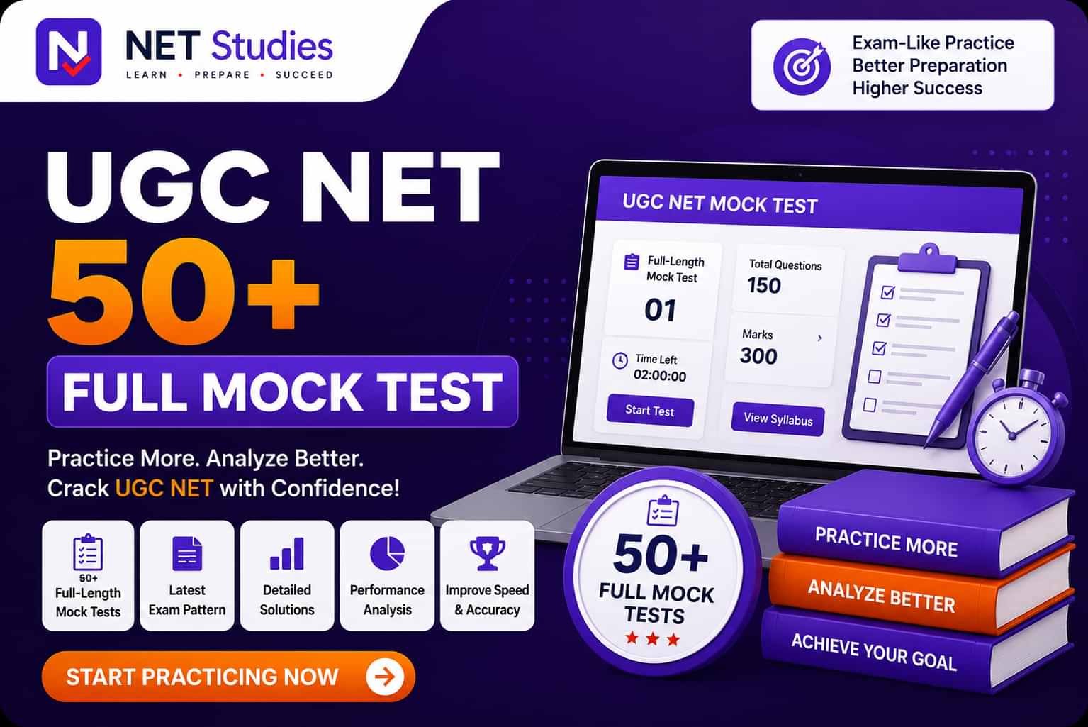 UGC NET 1st Paper 50+ Full Mock Test