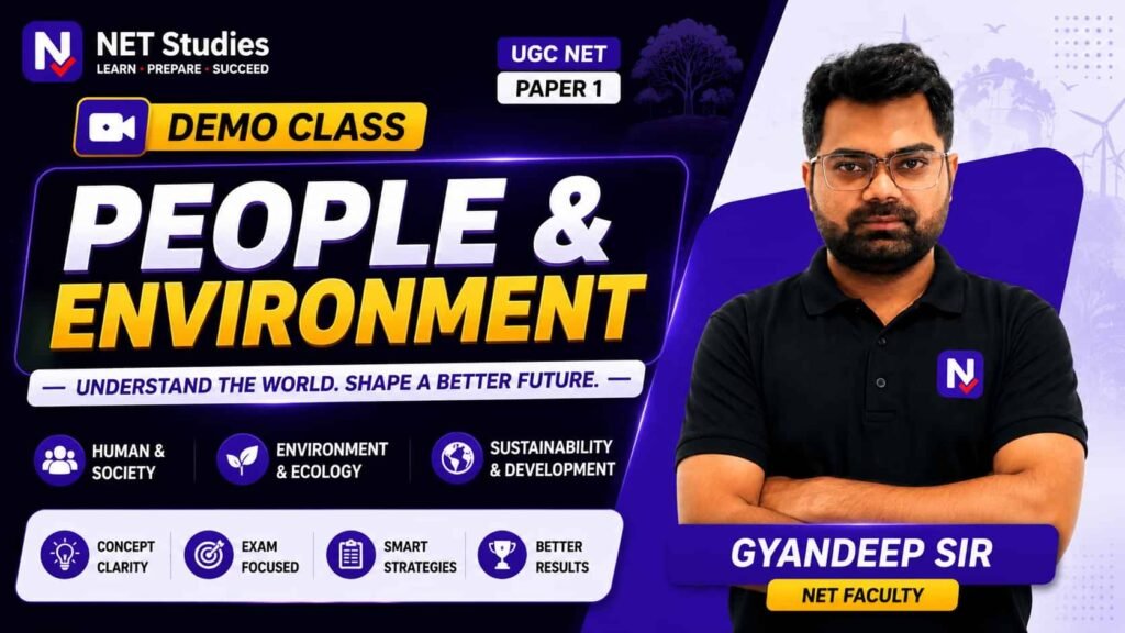 UGC NET Environment by Gyan Sir