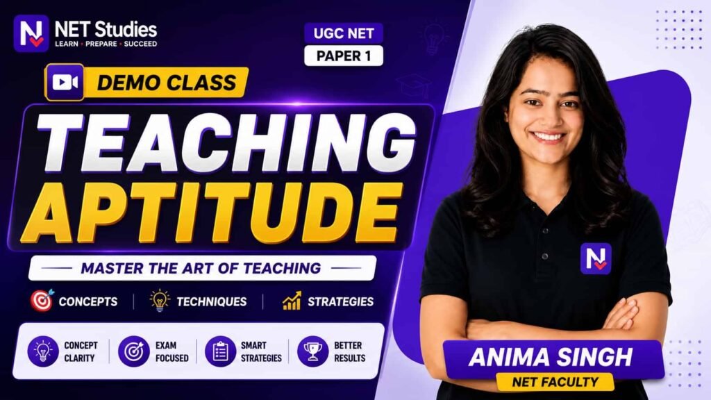 UGC NET Teaching Aptitude by Anima maam