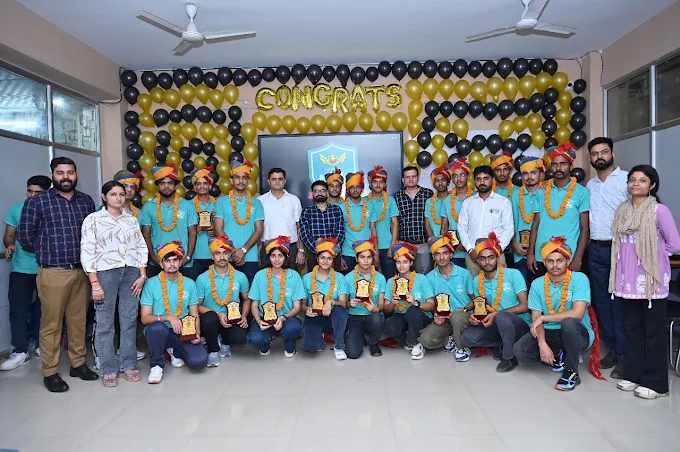 Award ceremony at Alpha NDA Academy
