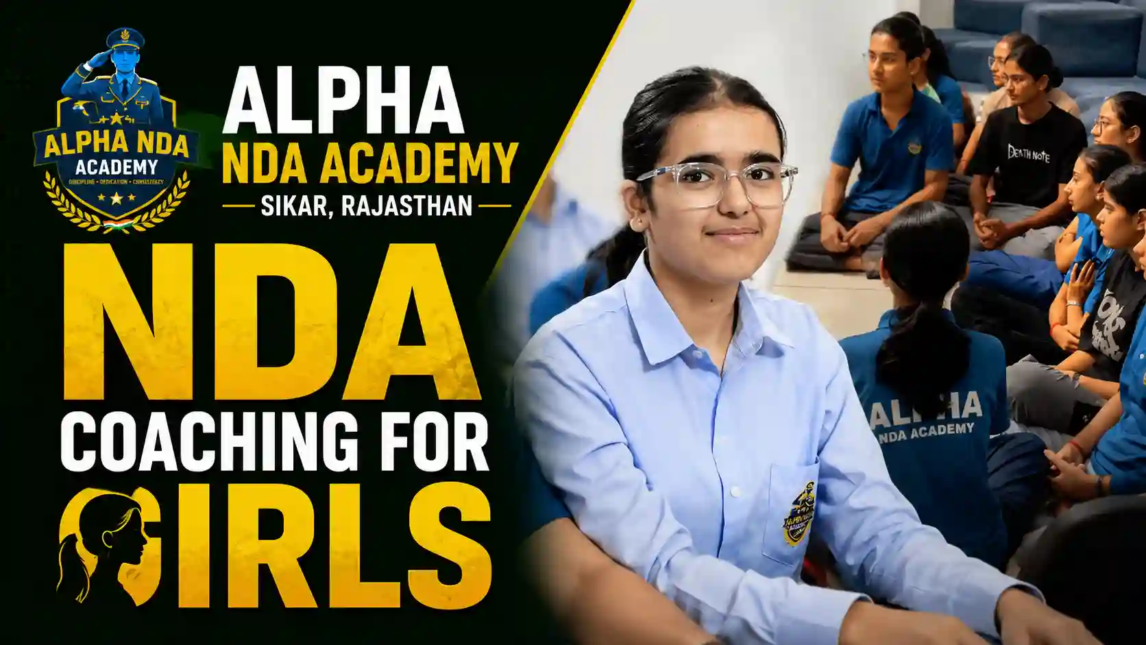 NDA Coaching for Girls in Sikar Rajasthan - Alpha NDA Academy