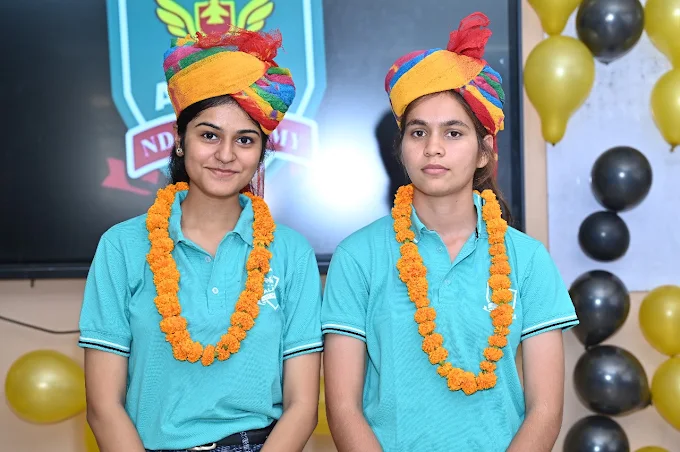 NDA students participating in an event at Alpha NDA Academy